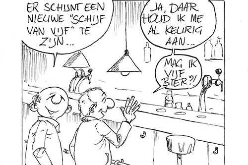 cartoon gezonde voeding