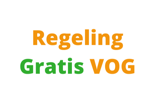 een afbeelding met als titel: Regeling Gratis VOG