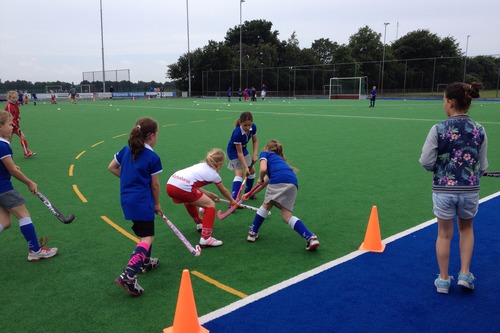 Proeftraining Voor Hockey